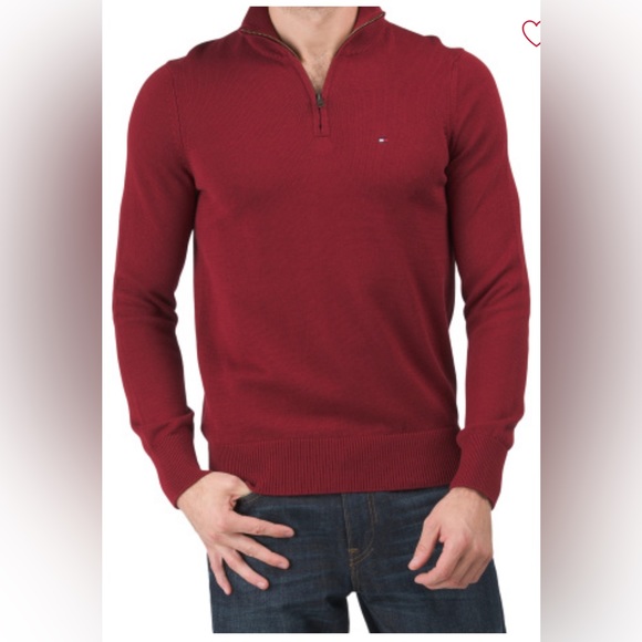 Tommy Hilfiger McLaughlin quarter zip sweater - Picture 1 of 2